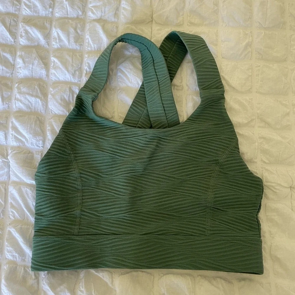 Glyder green sports bra - Picture 1 of 7